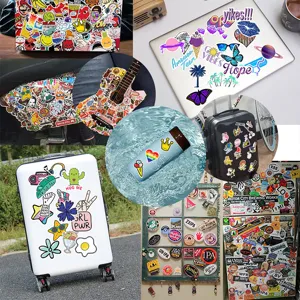 Wasserdichte Vinyl-Graffiti-Aufkleber für Laptop, Koffer, Trinkflasche DIY Dekoration.