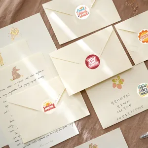 Set di adesivi decorativi sigillanti per diario, decorazione di quaderni e confezioni.