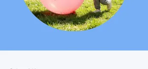 36 inch large pink printed balloon outdoor kids toy for park lawn parent child play fun