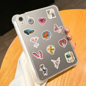 Y2K retro cute graffiti stickers set for phone case, laptop, and journal decoration.