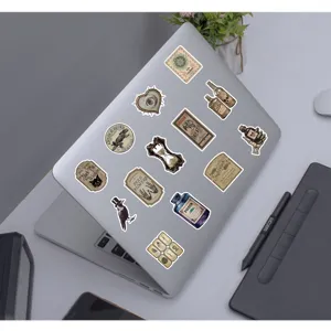 50pcs vintage gothic apothecary potion label stickers waterproof laptop journal decor