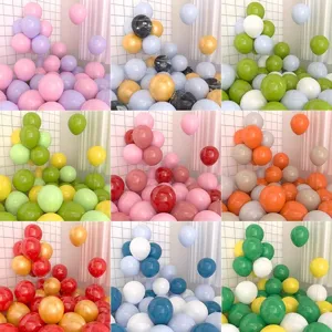 Colorful latex balloon arch kits for birthday party decorations, wedding and event supplies.