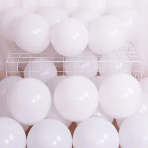 Ballons en latex blanc épaissis pour fête mariage anniversaire déco romantique chic