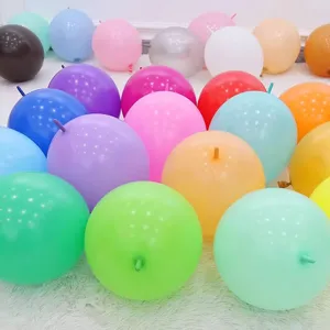 Thickened tail balloons for school party decorations and birthday party balloon arches.
