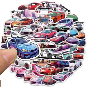 Αυτοκίνητα σπορ JDM αυτοκόλλητα βινυλίου αδιάβροχα για φορητό υπολογιστή αποσκευές