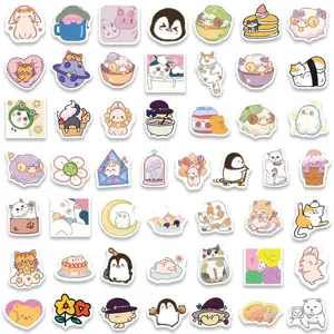 Cute cartoon stickers waterproof aesthetic laptop phone decal waterproof stickers pack