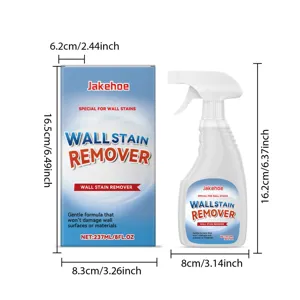 Jakehoe spray nettoyant enleveur de taches murales sur pour maison salle bain 237ml