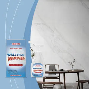 Vue détaillée du spray détachant pour murs, design de bouteille propre et formule efficace.