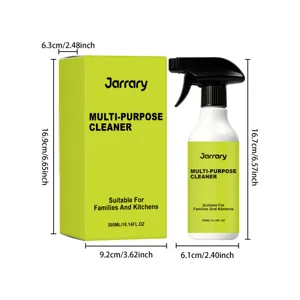 Jarrary nettoyant de cuisine multi-usage 300ml, spray dégraissant puissant pour la maison.