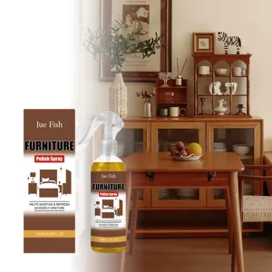 Spray Lucidante per Mobili in Legno Pulizia Rapida Illumina il Legno e Forma Pellicola Protettiva per la Cura della Casa