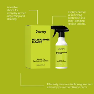 Jarrary nettoyant multi-usage cuisine spray 300ml pour élimination des graisses et nettoyage quotidien