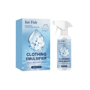 JUE FISH spray emulsifiant de vetement 120ml pour le nettoyage quotidien des taches