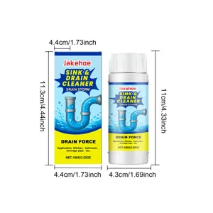 Sink and drain cleaner powder 100g for kitchen bathroom pipe blockage cleaning effective.