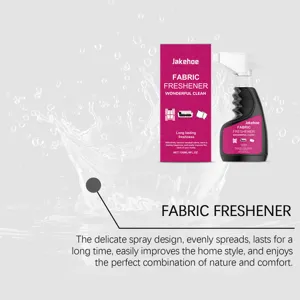 Jakehoe fabric freshener spray 120ml removes odors and leaves long lasting fresh home scent.