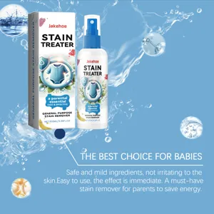 Jakehoe Spray Smacchiatore per Neonati 100ml Formula Sicura e Delicata Vestiti