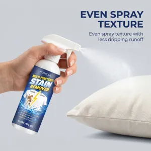 HOMEXA multi-functional stain remover spray for clothes, 120ml gentle fabric cleaner.