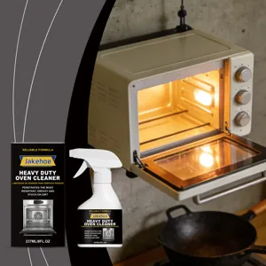 Spray Nettoyant pour Four Heavy Duty Dégraissant de Cuisine et Résidus Alimentaires Solution de Nettoyage Puissante pour Ustensiles de Cuisine