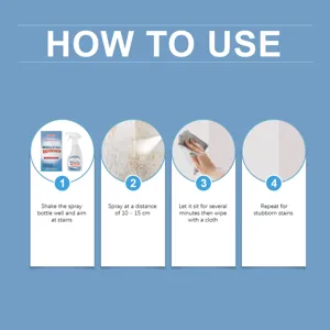 Jakehoe spray anti-taches murales 237ml pour nettoyage et elimination des moisissures.