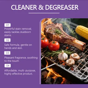 Nettoyant et dégraissant pour grille afin d'éliminer efficacement les taches tenaces.