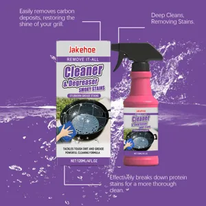 Jakehoe Nettoyant et Degraissant pour Gril en Spray 120ml pour Enlever les Taches