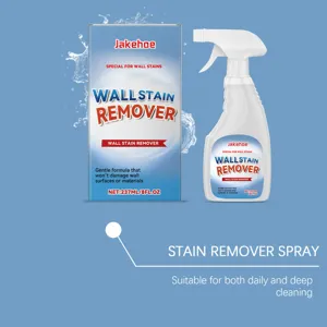 Spray détachant pour murs Jakehoe pour un nettoyage sûr et efficace sans endommager.