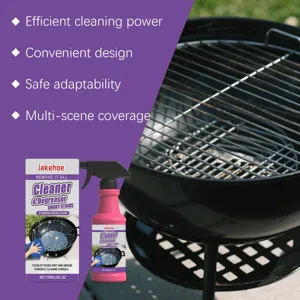 Jakehoe spray nettoyeur de grill detail, degraissant puissant pour grilles et poeles.