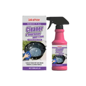 Spray nettoyant et dégraissant pour barbecue Jakehoe, 120ml, formule puissante pour taches de fumée.