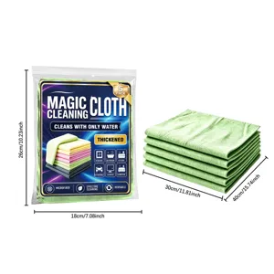 Microvezel magische reinigingsdoek, zachte doek voor keuken en auto interieur details