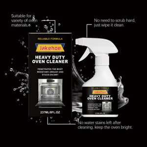 Jakehoe spray nettoyant pour four puissant 237ml, élimine la graisse et la saleté incrustée.
