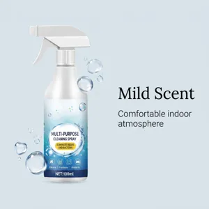 Multi-purpose cleaning spray for efficient home kitchen and bathroom surface cleaning, 100ml.