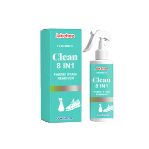 JAKEHOE Spray Καθαρισμού Λεκέδων Υφασμάτων 120ml για ρούχα και καναπέδες βαθύς καθαρισμός