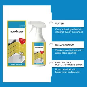 Spray katharismou mouhlas mpaniou 500ml, ishiro katharistiko gia lekedes se plakidia toichou.