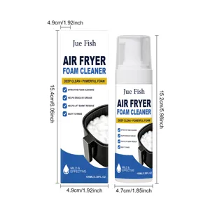 Nettoyant mousse pour friteuse Jue Fish, elimine la graisse et nettoie en douceur 100ml