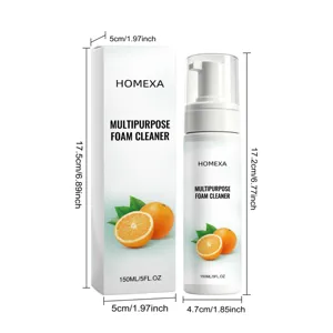 HOMEXA πολυκαθαριστικό αφρού 150ml με κουτί για αποτελεσματικό καθημερινό καθαρισμό