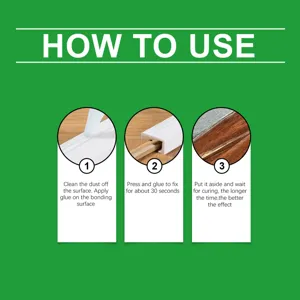 Guide d'instructions étape par étape pour utiliser efficacement l'adhésif multifonctionnel.
