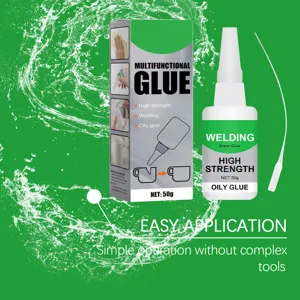 Colle super multifonctionnelle pour réparation forte, adhésif technique de 50g pour détails.