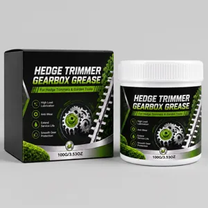 Graisse de Boîte de Vitesses pour Taille-Haie Résistante à l'Humidité Huile Lubrifiante Résistante à l'Usure pour Outils de Jardin