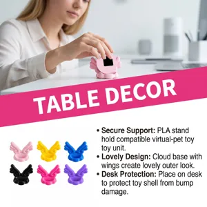 Supporto per ali di animali elettronici compatibile, simpatico design a nuvola per scrivania.