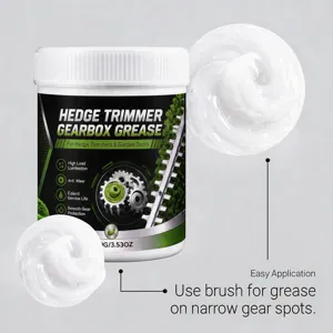 Graisse pour boîtier de taille-haie et outils de jardin, lubrification anti-usure, détail.