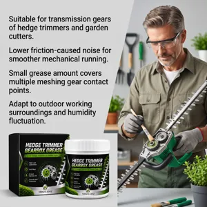 Graisse pour boîte de vitesses de taille-haie 100g lubrifiant résistant pour les jardins