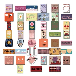 Cute Korean INS style waterproof decorative DIY stickers set for luggage laptop phone water cup
