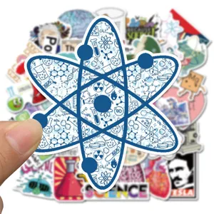 Wissenschaft Labor Graffiti Aufkleber Set, wasserdichte PVC Sticker für DIY Schreibwaren.