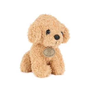 Simulation Teddy Dog Plush Toy Cute Stuffed Animal Puppy Doll Soft Fluffy Toy Children Gift Home Decoration