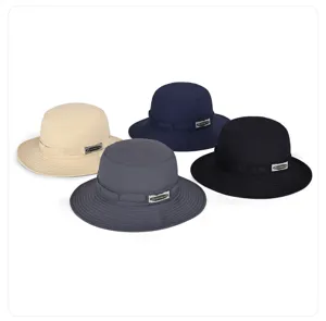 Klassischer Outdoor Bucket Hat mit verstellbarem Kordelzug, stilvoller Sonnenschutz Hut.