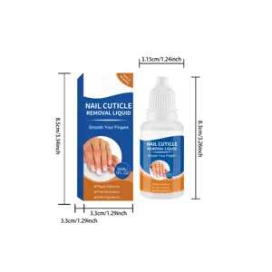 Liquido Eliminador Cutículas Uñas 30ml Suavizante Nutritivo Tratamiento Manos Pro