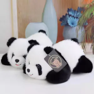 Niedlicher Riesenpanda Plüschtier weiches Stofftier süßes Kissen Geschenk für Kinder