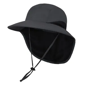 Sombrero de Sol de Protección Solar de Verano Con Solapa para el Cuello Sombrero de Pescador Transpirable