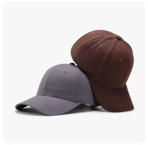 Baumwolle Baseball Cap strukturiert Outdoor verstellbar atmungsaktiv Freizeit Hut Detail