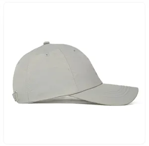 Leichte schnelltrocknende graue Baseballkappe weicher Deckel Outdoor Sport Sonnenhut.