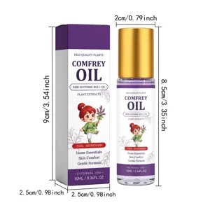Olio di consolida roll-on corpo pelle lenitivo idratante formula delicata formato 10ml